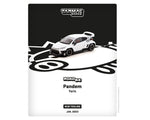 Tarmac Works 1:64 Pandem Toyota Yaris in White - ROAD64 - Unrivaled USA