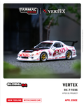 Tarmac Works 1:64 Vertex Mazda RX-7 (FD3S) A'PEX D1 Project - GLOBAL64 - Unrivaled USA