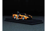 YM Model 1:64 Veilside Mazda RX-7 (FD3S) in Orange/Black with Han Figure - Unrivaled USA
