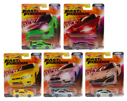 Hot Wheels 1:64 Retro Entertainment 2022 Factory Sealed Case - Fast and Furious - Unrivaled USA