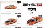 Mini GT 1:64 KaidoHouse Datsun 510 Pro Street SK510 (Orange) - Unrivaled USA